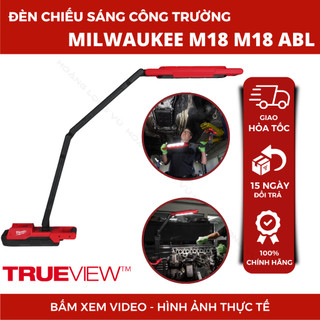 Đèn chiếu sáng công trường Milwaukee M18 ABL  thiết kế tay đòn tiện lợi, dễ dàng treo và lắp đặt