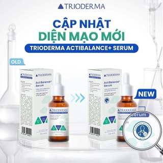 Serum Trioderma Hỗ Trợ Giảm Mụn, Làm Dịu, Mờ Thâm & Dưỡng Sáng Da Với Zinc PCA & Niacinamide  ActiBalance+ 30ml