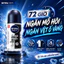 Combo 3 Chai Lăn Khử Mùi Nivea Men Black & White Invisible Original 50ml - Khử Mùi 72H, Giảm Vệt Ố Vàng