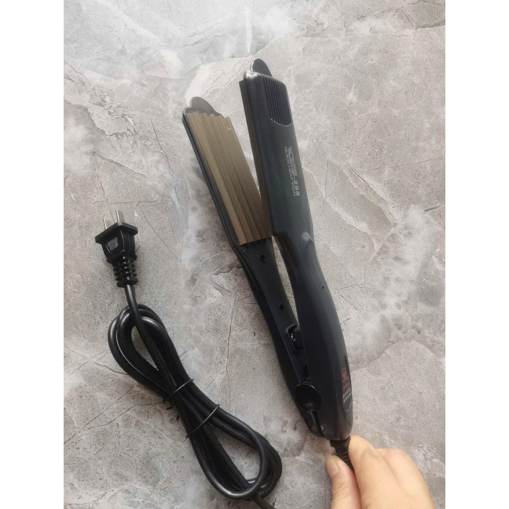 Máy dập xù 5 răng,dập phồng,ép thẳng tóc bản 288, (bảo hành 12 tháng)