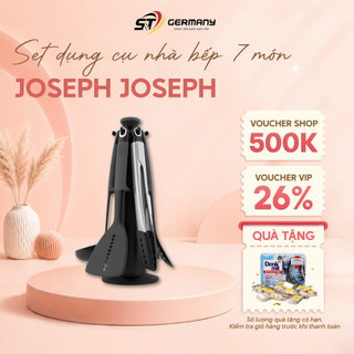 Set dụng cụ nhà bếp 7 món Joseph 10151  màu xám, bộ dụng cụ nhà bếp tiện dụng GermanySnT HCM 450012