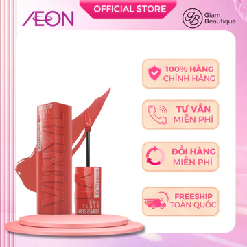 Son Kem Bóng Maybelline Super Stay Vinyl Ink 4.2ml/thỏi Glam Beautique