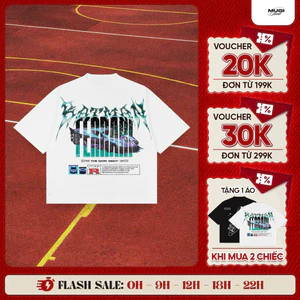 Áo Thun Form Big Boxy Cotton 100% - 250gsm - "Ferrari dark night" - Local Brand MUOIHAND