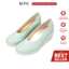 Giày da nữ đế xuồng KOSU, giày công sở nữ cao 5,5cm siêu nhẹ, chống trơn trượt K-21600 made in Japan
