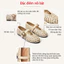Giày Búp Bê Nữ Đế Bệt Mary Jane Cut-Out Laser Trái Tim 3D Quai Ngang Pixie H999