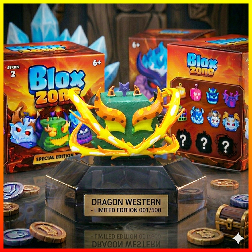 🔥Blox Zone!🔥 BLINDBOX MÔ HÌNH TRÁI ÁC QUỶ BLOX BLOX ZONE - Quà tặng ngẫu nhiên cho bé
