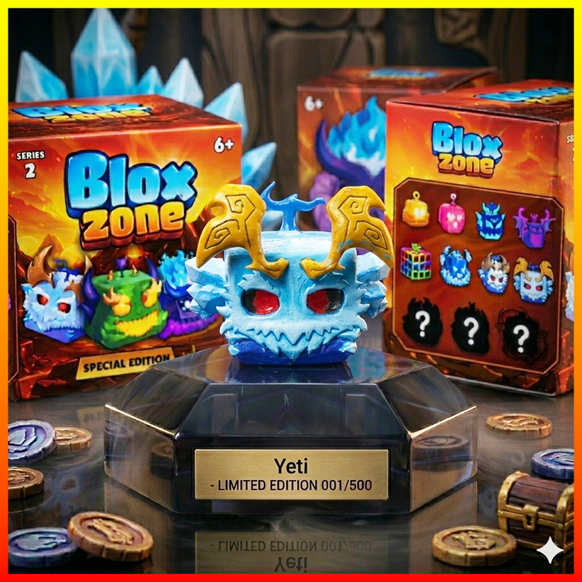 🔥Blox Zone!🔥 BLINDBOX MÔ HÌNH TRÁI ÁC QUỶ BLOX BLOX ZONE - Quà tặng ngẫu nhiên cho bé