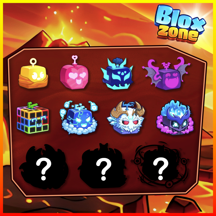 🔥Blox Zone!🔥 BLINDBOX MÔ HÌNH TRÁI ÁC QUỶ BLOX BLOX ZONE - Quà tặng ngẫu nhiên cho bé