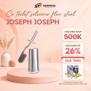 Cọ toilet silicone Joseph Joseph Flex Steel 70517 , Chổi chà nhà vệ sinh tiện lợi GermanySnT HCM 350049