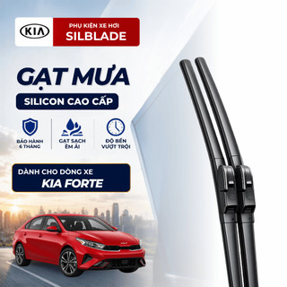 Gạt mưa ô tô KIA FORTE lưỡi gạt cao su Nhật Bản phủ Graphene bảo hành điện tử