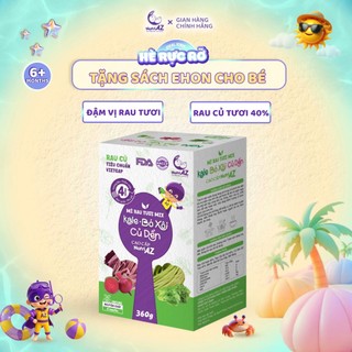 Mì Ăn Dặm Mix Rau Củ Cao Cấp NutriAZ Cho Bé Ăn Dặm Từ 6 Tháng Bổ Sung Vitamin,Canxi Và Chất Xơ,360g