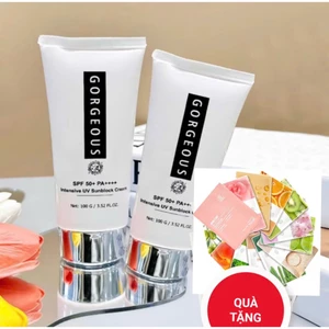 Mua 2 tuýp tặng 2 MN - Kem chống nắng GOREOUS chống nắng nâng tone kiềm dầu kháng nước chống mồ hôi