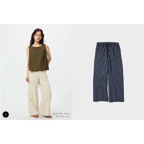 [SALE SẬP] Quần UNI@QLO Easy Vải Pha Linen