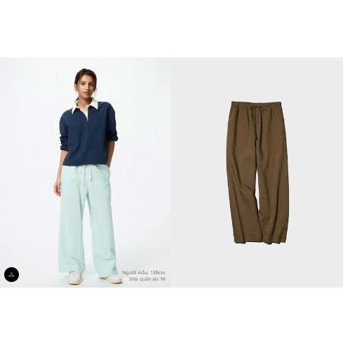 [SALE SẬP] Quần UNI@QLO Easy Vải Pha Linen