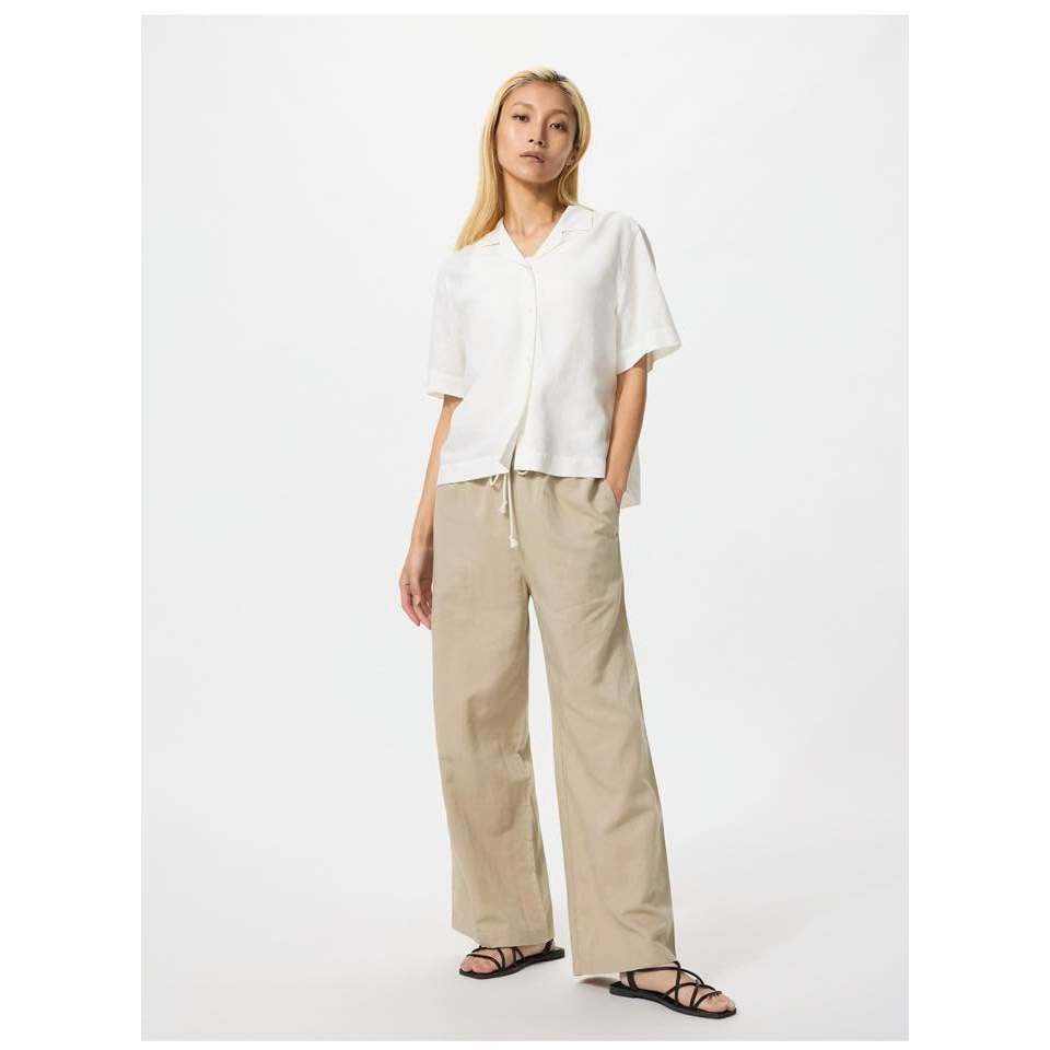 [SALE SẬP] Quần UNI@QLO Easy Vải Pha Linen
