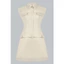 Đầm Xuân Hè Tay Chờm Cổ Đức 1S29.2604, Đầm Mini Dáng A Sát Nách Ôm Eo Phong Cách Tối Giản, Năng Động, Thanh Lịch By JM