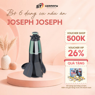 Bộ 6 dụng cụ nấu ăn đế xoay 360° Joseph Joseph Elevate 10540 , Thìa Muôi Xẻng GermanySnT HCM 450217