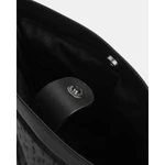 Túi Đeo Chéo Dáng Bucket Monogram Nate Leonardo Vải Dệt Phối Da Thiết Kế Tối Giản Thời Trang Nam Nữ — ảnh 4