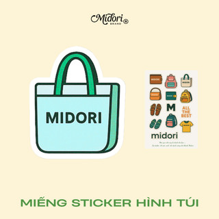 STICKER NGẪU NHIÊN CHO KHÁCH NHÀ MIDORI WORKSHOP