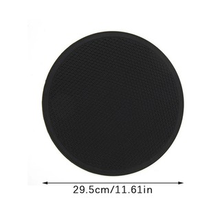 [Ktp] lớn Silicone mat Coaster chịu nhiệt placemat honeb nonslip nồi chủ bảng Mat cốc tròn Mat phụ kiện nhà bếp