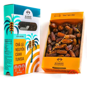 Chà Là Nguyên Cành DK Harvest - Nhập Khẩu Tunisia | Tự Nhiên, Dẻo Ngọt, Giàu Dinh Dưỡng, Tốt Cho Sức Khỏe