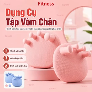 Dụng Cụ Tập Vòm Chân- Dụng Cụ Tách Ngón Chỉnh Hình Giúp Đôi Chân Thẳng và Thon Hơn,Đồng Thời Massage Bàn Chân Êm Ái