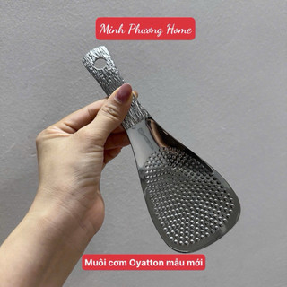 Muôi lấy cơm Oyatton [] inox sáng bóng, cán dày cứng cáp, siêu bền