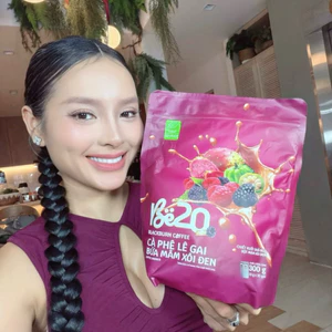 Cà Phê Lê Gai Bứa Mâm Xôi Đen - Túi Zip 30 Gói