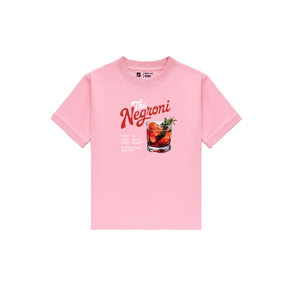 Áo Thun Baby Tee NEGRONI Nam Nữ Unisex Cotton Basic Đi Chơi Đi Học Local Brand | MI MIDORI