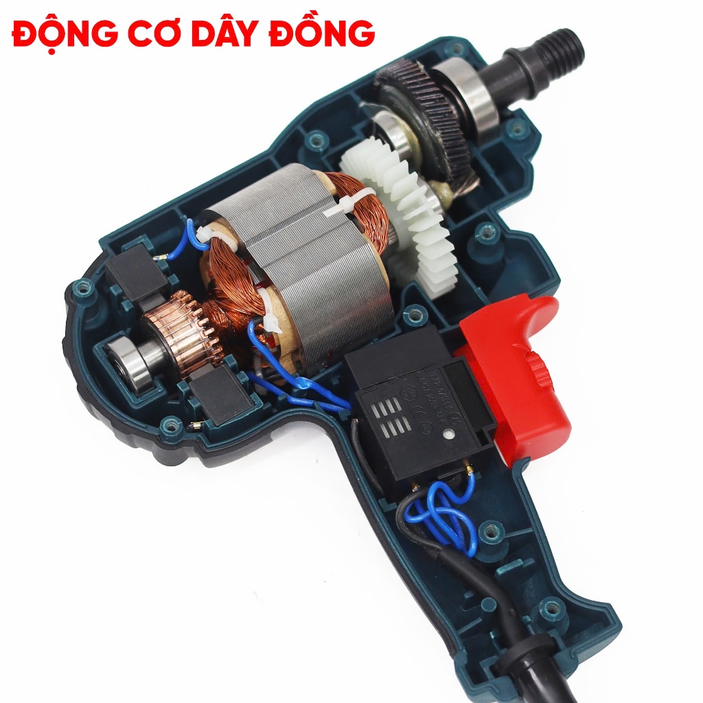 [BẢN MỚI] Máy Đánh Bóng Bossun BS-GV6010 - 6 Tốc Độ, Kèm 3 Miếng Đánh Bóng, Chà Nhám Ô tô, Xe, Gỗ ..