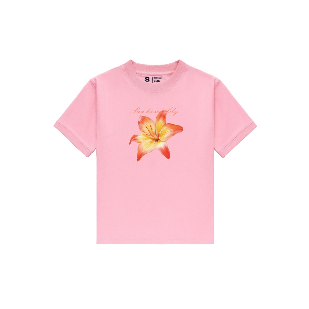 Áo Thun Baby Tee LILY Nam Nữ Unisex Cotton Basic Đi Chơi Đi Học Local Brand | MI MIDORI