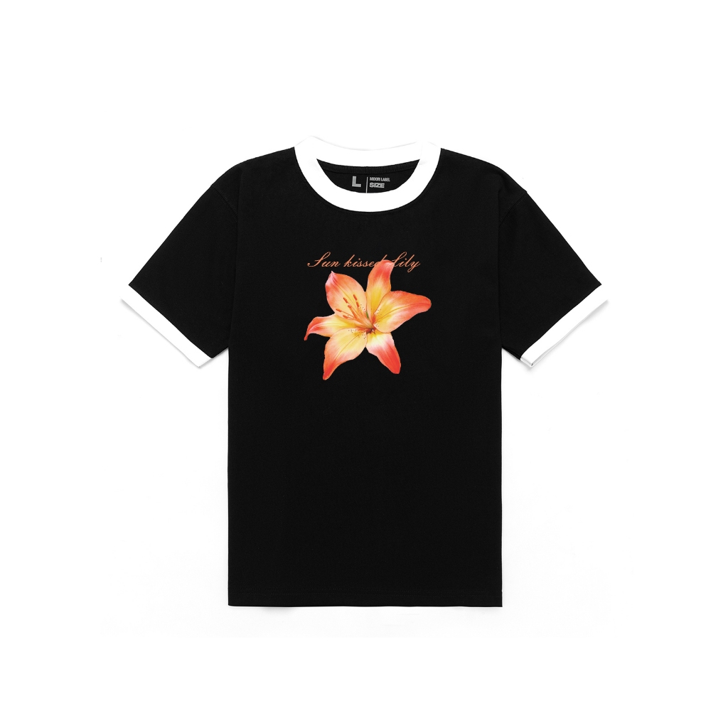 Áo Thun Baby Tee LILY Nam Nữ Unisex Cotton Basic Đi Chơi Đi Học Local Brand | MI MIDORI