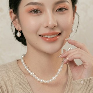 [ DAISYN ] N648 dây chuyền áo dài , dây chuyền áo tấc, vòng cổ cưới 1 sợi ngọc trai nhân tạo sang trọng
