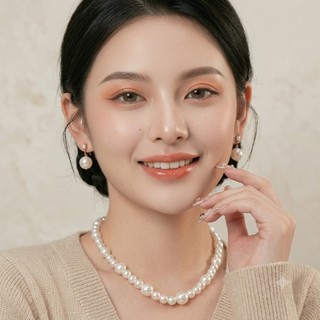 [ DAISYN ] N648 dây chuyền áo dài , dây chuyền áo tấc, vòng cổ cưới 1 sợi ngọc trai nhân tạo sang trọng