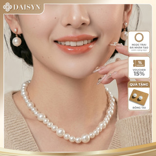 [ DAISYN ] N648 dây chuyền áo dài , dây chuyền áo tấc, vòng cổ cưới 1 sợi ngọc trai nhân tạo sang trọng