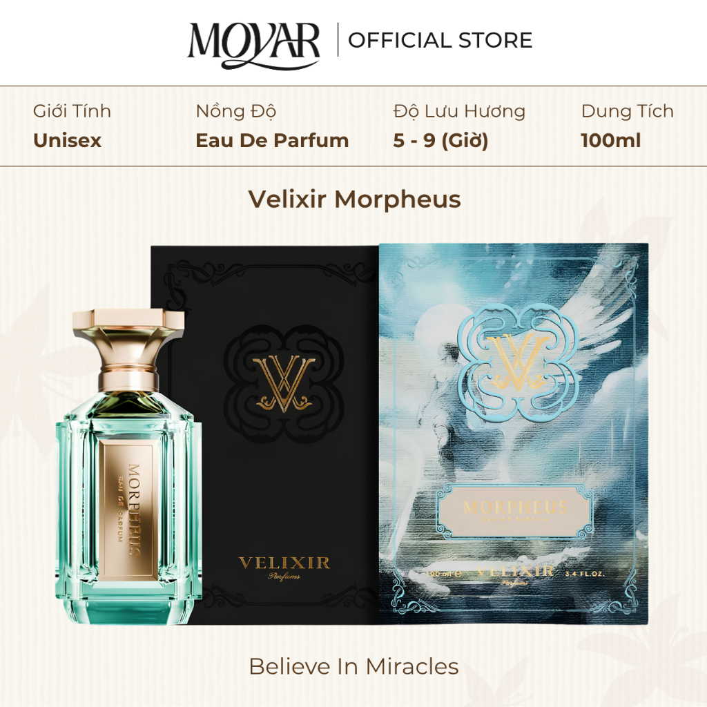 Nước Hoa Velixir Morpheus EDP | Nước Hoa Unisex | Moyar Perfume ...
