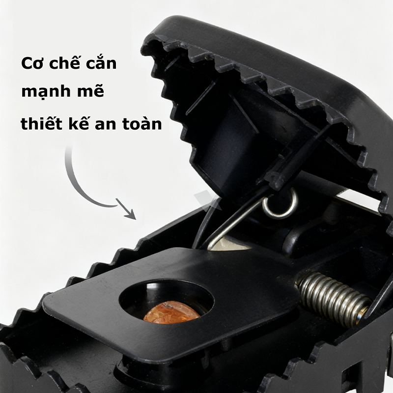 Bẫy chuột tự động - Siêu nhạy, bền chắc - Dùng trong nhà và ngoài trời