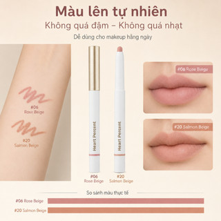 Chì Kẻ Môi Heart Percent Dote On Mood Lip Pencil Tạo Viền Môi Tự Nhiên Dễ Tán Màu
