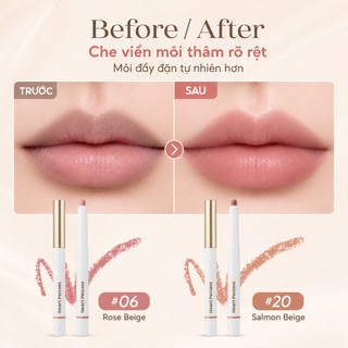 Chì Kẻ Môi Heart Percent Dote On Mood Lip Pencil Tạo Viền Môi Tự Nhiên Dễ Tán Màu