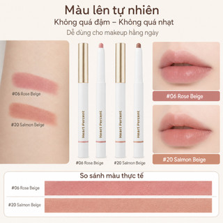 Chì Kẻ Môi Heart Percent Dote On Mood Lip Pencil Tạo Viền Môi Tự Nhiên Dễ Tán Màu