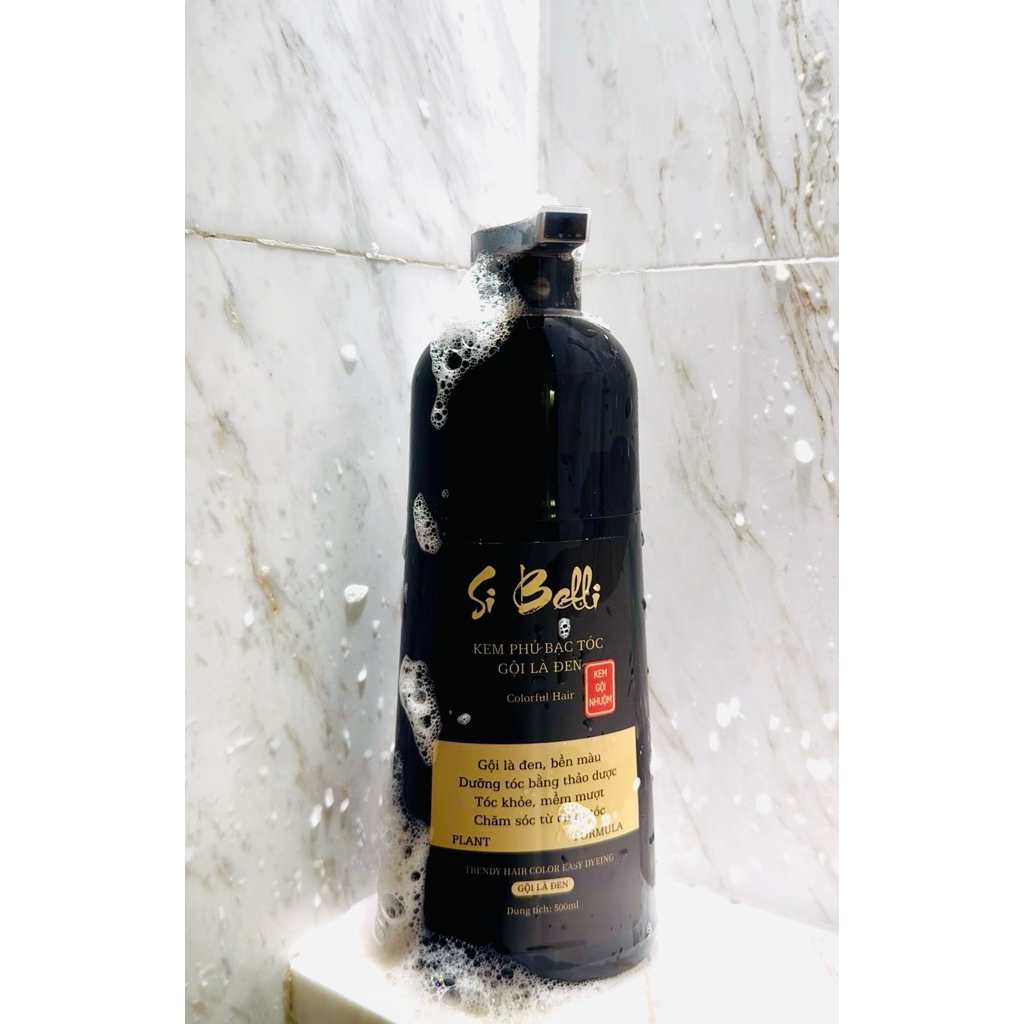 SI BELLI – GỘI LÀ ĐEN, TÓC ĐEN TỰ NHIÊN CHỈ SAU 30 PHÚT