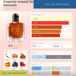 Nước hoa Stronger Intensely GA 100ml | Nước hoa Stronger Absolutely 100ml | Nước hoa nam | Nước hoa mùa đông