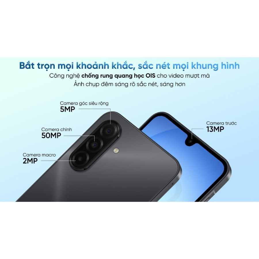 (DDV x Hannah) Điện Thoại Samsung Galaxy A17 LTE 8GB | 128GB - Màn hình 6,7" 90Hz, 5000mAh - Hàng Chính Hãng