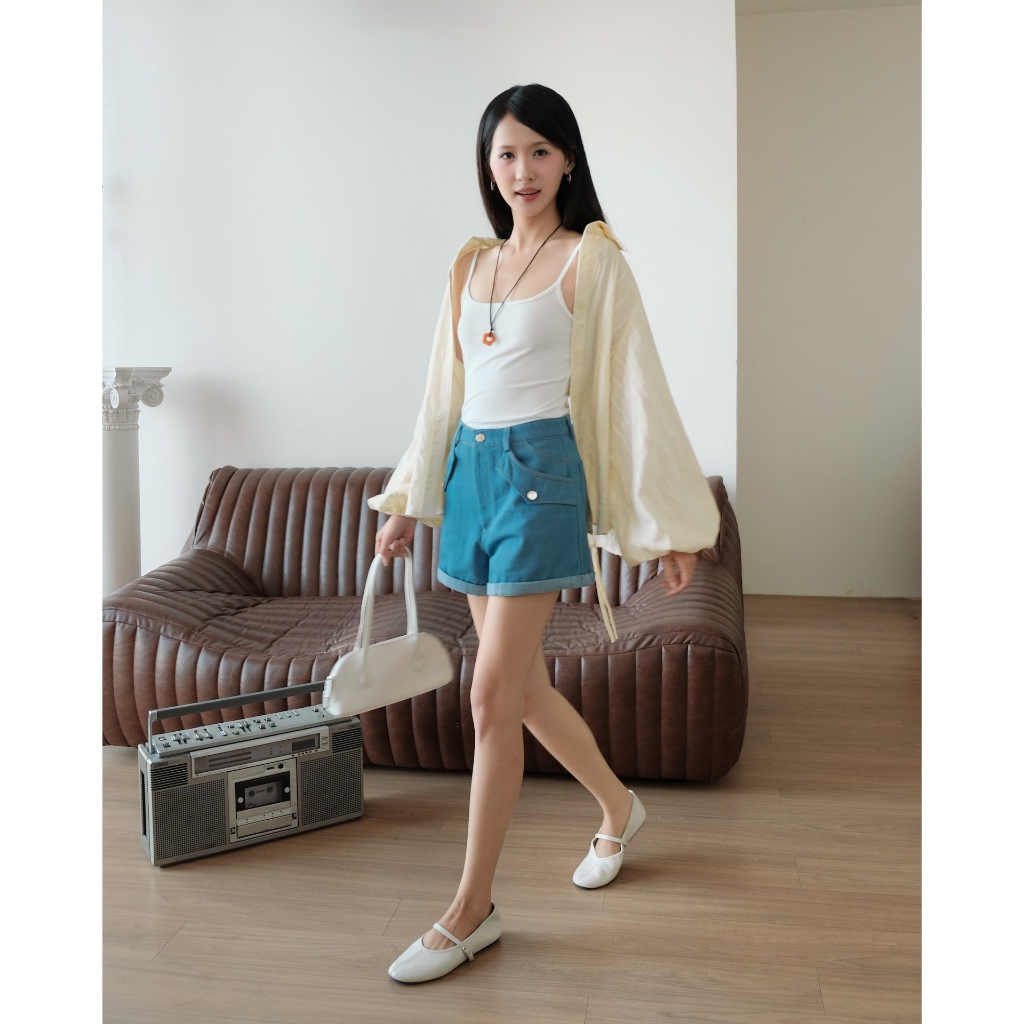 SECODEE Áo Hai Dây Mảnh Nữ Basic Thun Trơn FOMIN Áo Ôm Body Co Giãn Mềm Mại Mùa Hè FSBA2605067