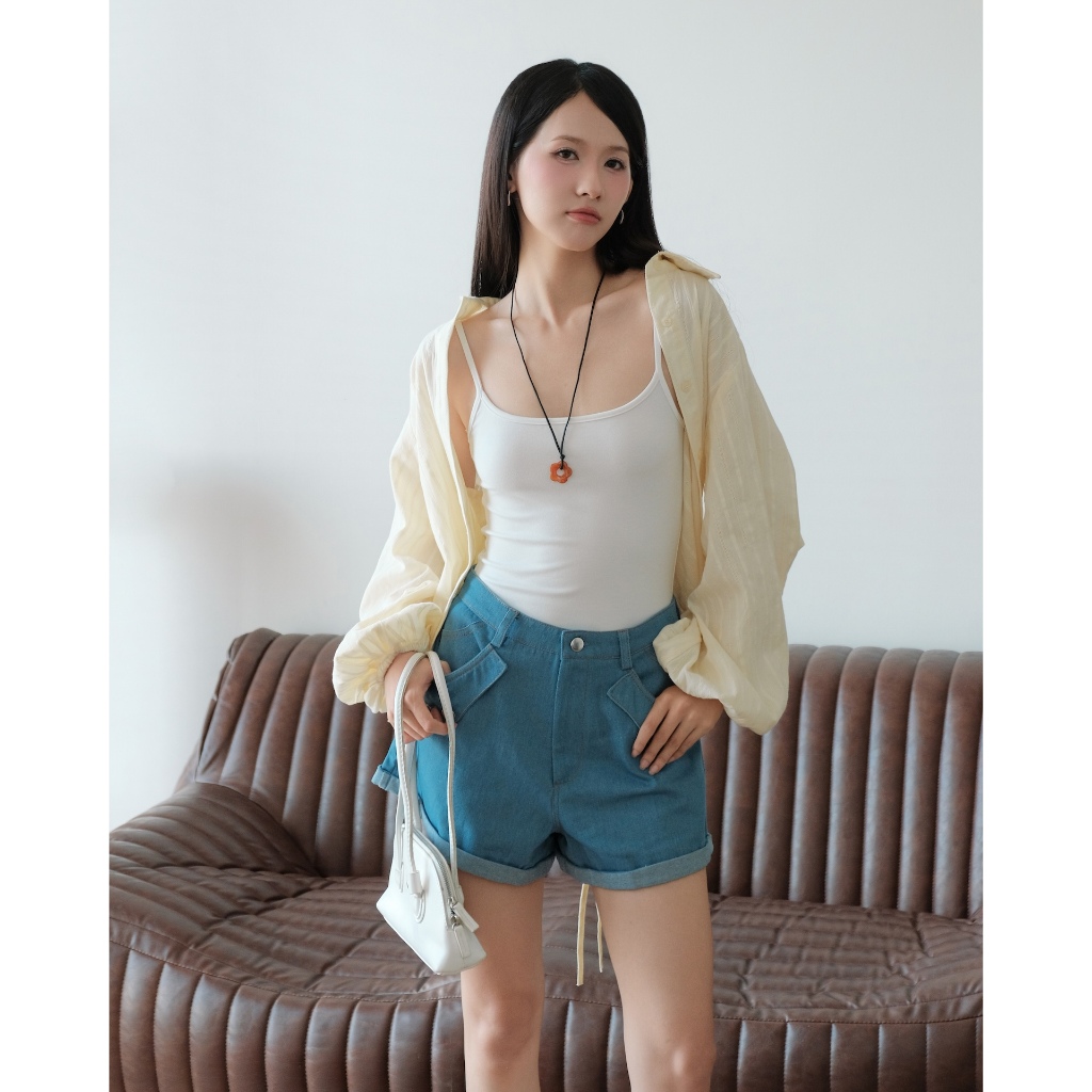 SECODEE Áo Hai Dây Mảnh Nữ Basic Thun Trơn FOMIN Áo Ôm Body Co Giãn Mềm Mại Mùa Hè FSBA2605067