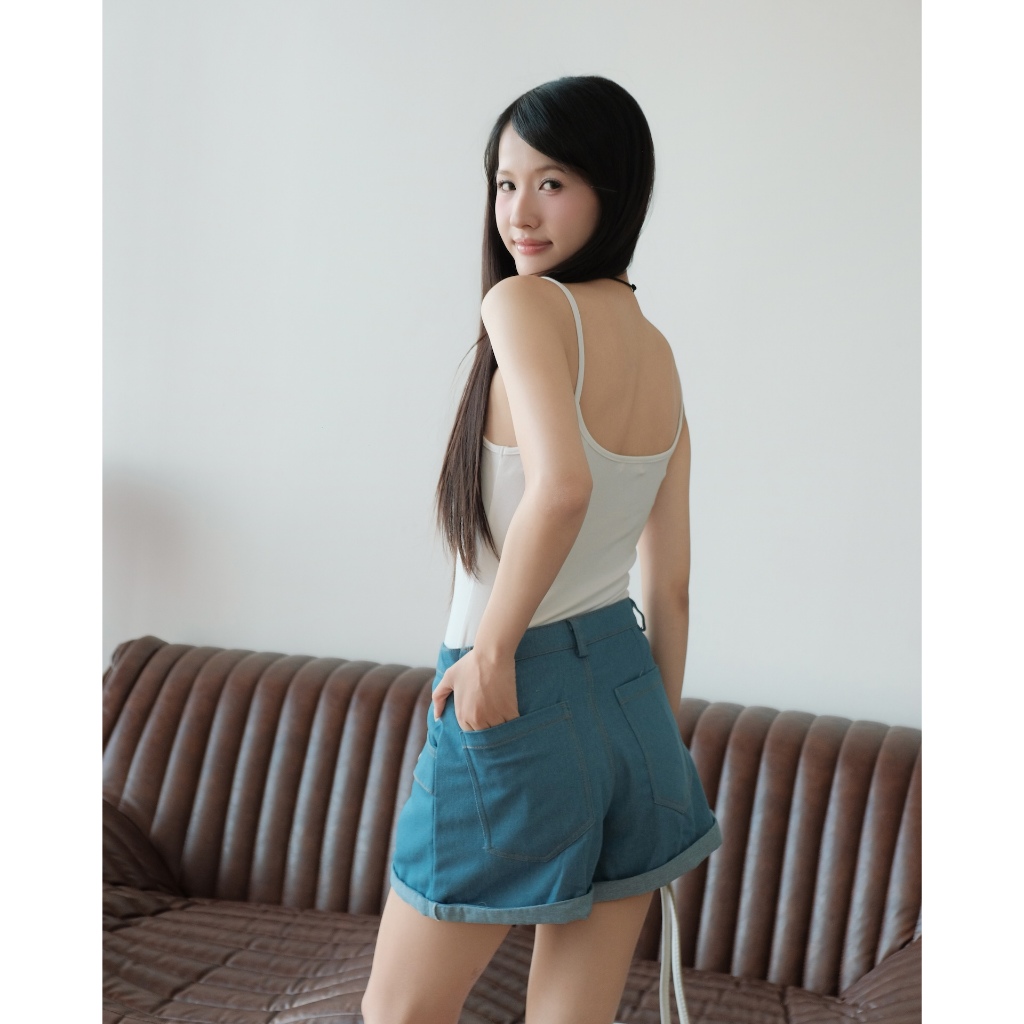 SECODEE Áo Hai Dây Mảnh Nữ Basic Thun Trơn FOMIN Áo Ôm Body Co Giãn Mềm Mại Mùa Hè FSBA2605067