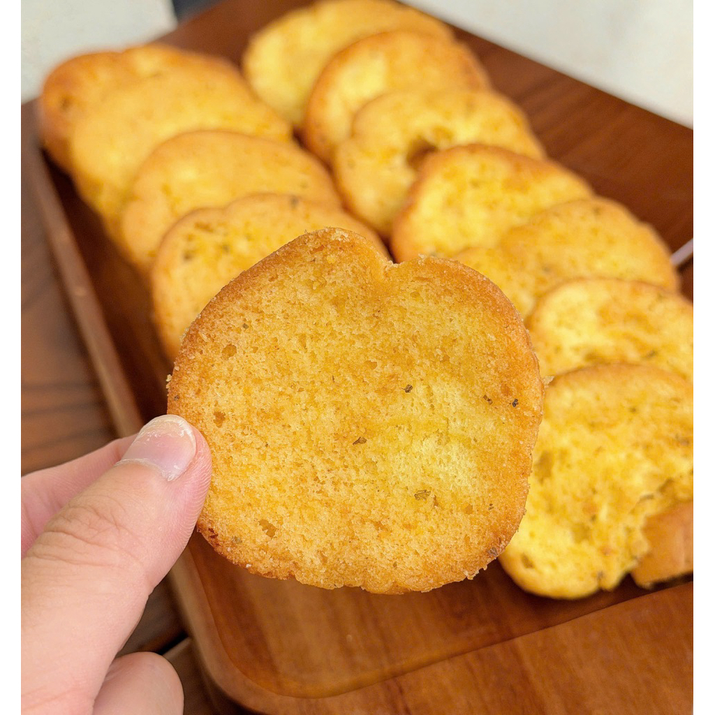 Bánh mỳ sấy giòn vị Bơ Tỏi -Doremi Food 🌟🌟🌟