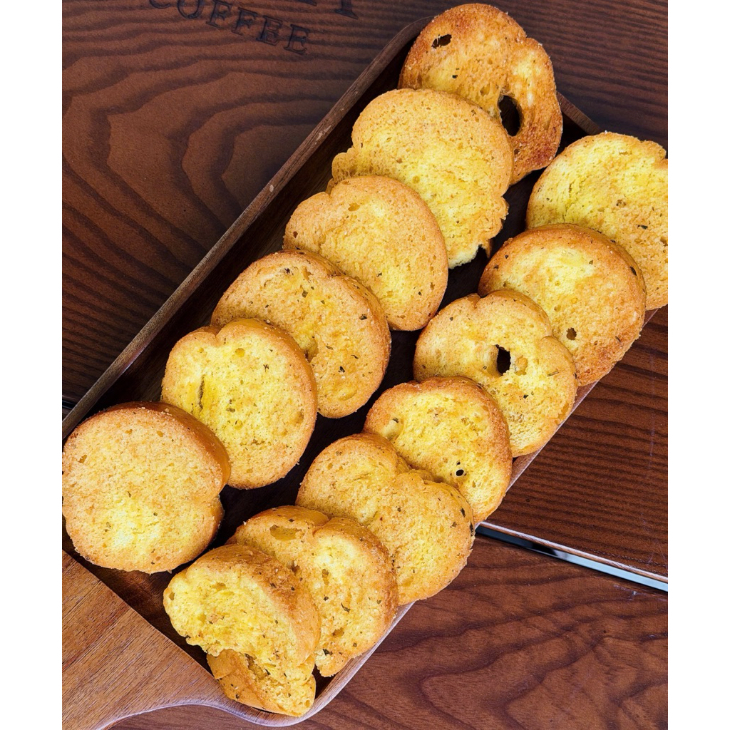 Bánh mỳ sấy giòn vị Bơ Tỏi -Doremi Food 🌟🌟🌟