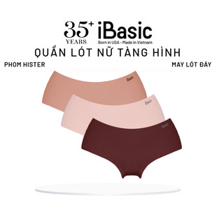 Combo 3 Quần lót nữ su không đường may iBasic phom hipster free cut PANW179