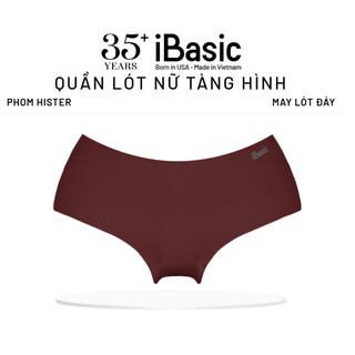 Quần lót nữ su không đường may iBasic phom hipster free cut PANW179